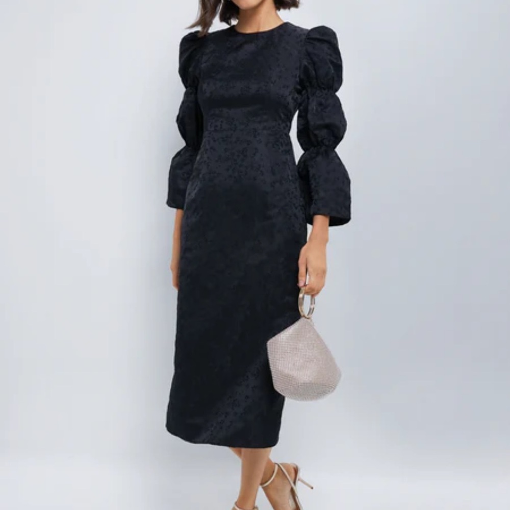 Tuckernuck Black Long Sleeve Dress